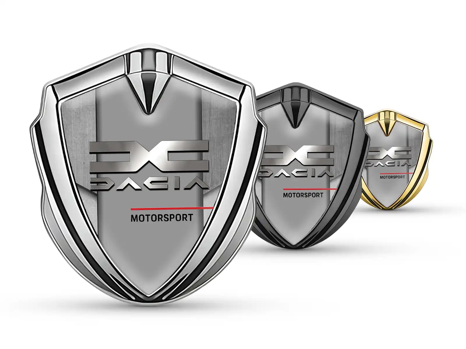 Dacia Voiture Logo Badges Design Haut Gamme Drift Look